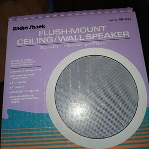 Radio Shack Flush-Mount Speaker